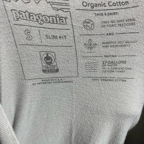 Patagonia Gray Graphic Men's Tee - Picture 4 of 4